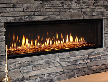 mezzo series gas fireplace