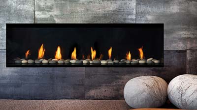 New York View 60 Gas Fireplace Barrie